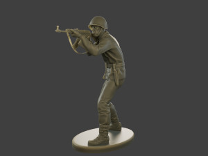 CzechSlovak Communist Soldier CCS1 005 3D प्रिंट मॉडल