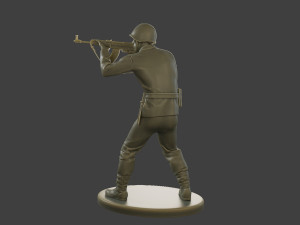 CzechSlovak Communist Soldier CCS1 005 3D प्रिंट मॉडल