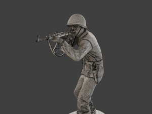 CzechSlovak Communist Soldier CCS1 005 3D प्रिंट मॉडल