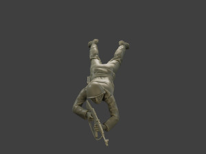 CzechSlovak Communist Soldier CCS1 006 3D 프린트 모델