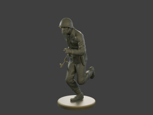 CzechSlovak Communist Soldier CCS1 007 Modelo de impresión 3D