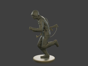 CzechSlovak Communist Soldier CCS1 007 Modelo de impresión 3D
