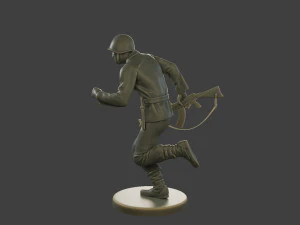 CzechSlovak Communist Soldier CCS1 007 3D Print Model
