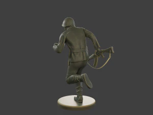 CzechSlovak Communist Soldier CCS1 007 3D Print Model