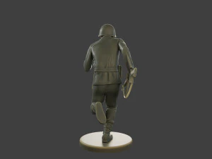 CzechSlovak Communist Soldier CCS1 007 3D Print Model
