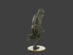 CzechSlovak Communist Soldier CCS1 007 Modelo de impresión 3D