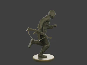 CzechSlovak Communist Soldier CCS1 007 3D Print Model