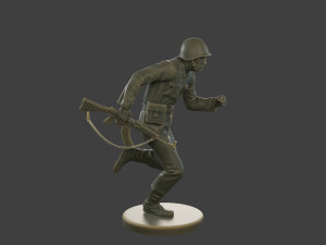 CzechSlovak Communist Soldier CCS1 007 Modelo de impresión 3D