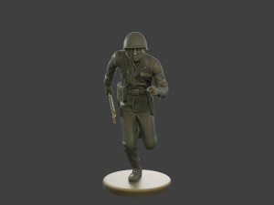 CzechSlovak Communist Soldier CCS1 007 Modelo de impresión 3D