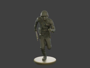 CzechSlovak Communist Soldier CCS1 007 3D Print Model