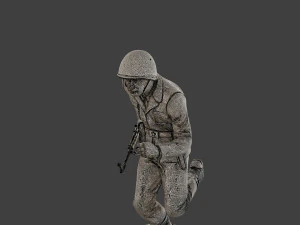 CzechSlovak Communist Soldier CCS1 007 3D Print Model