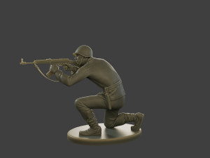 CzechSlovak Communist Soldier CCS1 008 3D-printmodel