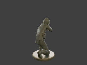 CzechSlovak Communist Soldier CCS1 008 3D-printmodel