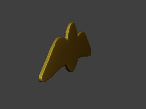WW2 British Royal Air Force Wings I Model Cetak 3D