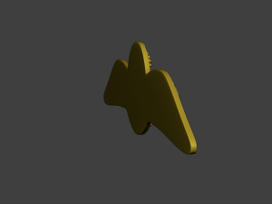 WW2 British Royal Air Force Wings I Model Cetak 3D