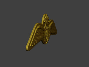 WW2 British Royal Air Force Wings I Model Cetak 3D