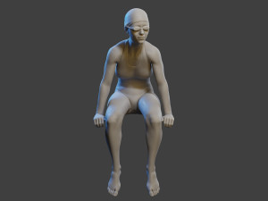 Swimmingpool Girl SPGC 003 3D Baskı Modeli