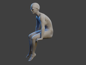 Swimmingpool Girl SPGC 003 3D Baskı Modeli