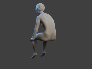 Swimmingpool Girl SPGC 003 3D Baskı Modeli