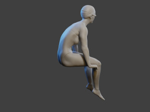 Swimmingpool Girl SPGC 003 3D Baskı Modeli