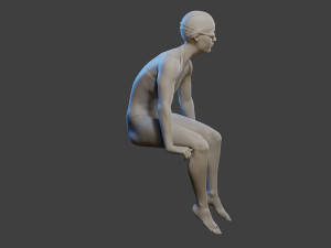 Swimmingpool Girl SPGC 003 3D Baskı Modeli