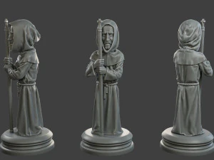 Donald Trump vs Joe Biden Chess 3D Print Model
