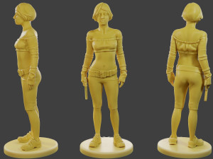 Actual Casual Female ACF1 002 3D Принт Модель