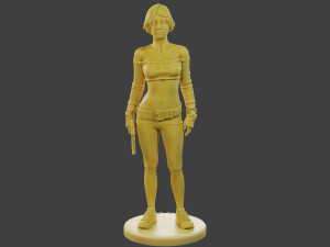 Actual Casual Female ACF1 002 3Dプリントモデル