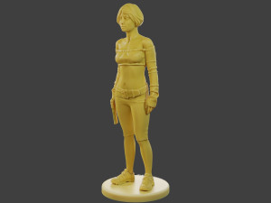 Actual Casual Female ACF1 002 3Dプリントモデル