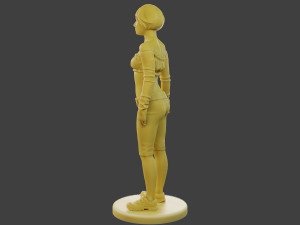 Actual Casual Female ACF1 002 3Dプリントモデル
