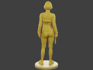 Actual Casual Female ACF1 002 3Dプリントモデル