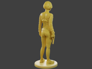 Actual Casual Female ACF1 002 3Dプリントモデル