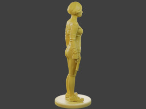Actual Casual Female ACF1 002 3Dプリントモデル