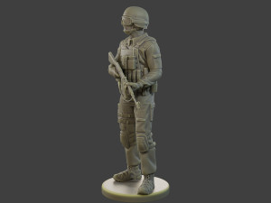 CzechSlovak Police Tactical Unit CPTU1 003 3D 프린트 모델
