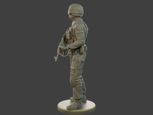 CzechSlovak Police Tactical Unit CPTU1 003 3D 프린트 모델