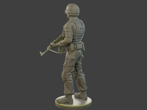 CzechSlovak Police Tactical Unit CPTU1 003 3D 프린트 모델