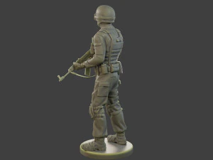 CzechSlovak Police Tactical Unit CPTU1 003 3D Print Model