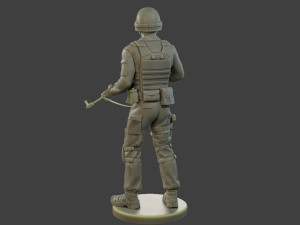 CzechSlovak Police Tactical Unit CPTU1 003 3D 프린트 모델