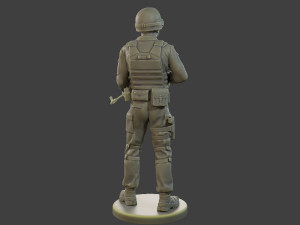 CzechSlovak Police Tactical Unit CPTU1 003 3D 프린트 모델