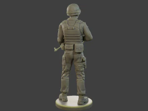 CzechSlovak Police Tactical Unit CPTU1 003 3D Print Model