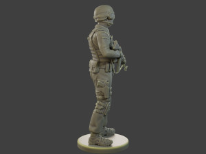 CzechSlovak Police Tactical Unit CPTU1 003 3D 프린트 모델