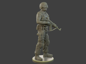 CzechSlovak Police Tactical Unit CPTU1 003 3D 프린트 모델