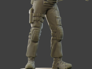 CzechSlovak Police Tactical Unit CPTU1 003 3D 프린트 모델