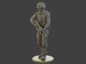 CzechSlovak Police Tactical Unit CPTU1 004 Modèles 3D en vedette