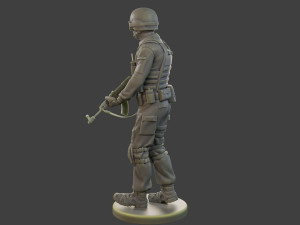 CzechSlovak Police Tactical Unit CPTU1 004 Modèles 3D en vedette