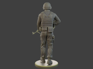 CzechSlovak Police Tactical Unit CPTU1 004 Modèles 3D en vedette