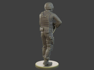 CzechSlovak Police Tactical Unit CPTU1 004 Modèles 3D en vedette