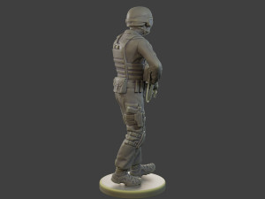 CzechSlovak Police Tactical Unit CPTU1 004 Modèles 3D en vedette