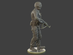 CzechSlovak Police Tactical Unit CPTU1 004 Modèles 3D en vedette