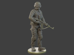 CzechSlovak Police Tactical Unit CPTU1 004 Modèles 3D en vedette